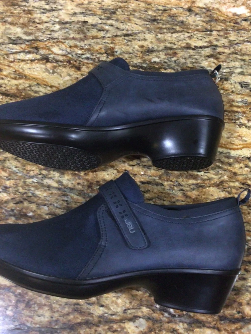 Brand new JBU blue suede looking shoes. Size 11